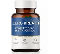 Zero Breath - Solución 7 en 1 para el mal aliento - Frescura en 14 días - Control natural del olor,1PCS