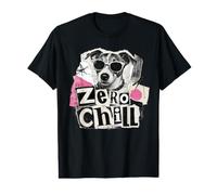 Zero Chill Funny Jack Russell Terrier en Gafas de Sol Camiseta gráfica económica