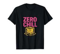 ZERO CHILL Ice Cube Pop Art Fucsia & Amarillo Camiseta