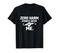 Zero Daño Comienza Conmigo - Regalo Motivacional de Cultura de Seguridad Camiseta