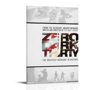 Zero Dark Thirty Out Film Fan Art Poster Pintura Decorativa Lienzo Arte de Pared Salón Póster Dormitorio Pintura, Arte de Pared Impresión de Imagen Moderna Decoración de Habitación Familiar 30 x 45 cm