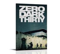 Zero Dark Thirty Out Movie Poster Pintura Decorativa Lienzo Arte de Pared Salón Póster Dormitorio Pintura, Arte de Pared Impresión de Imagen Moderna Decoración de Habitación Familiar 24 x 36 Pulgadas