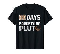Zero Days Forgetting Plutón Espacio Ciencia Astronomía Camiseta