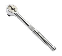 Zero Degree 38152 Ultra-Precise Gearless Ratchet - Nickel Plated High-Carbon Steel with ASME Certified Torque - Durable & Rust-Resistant - Perfect for Tight Spaces, 1/2" Drive