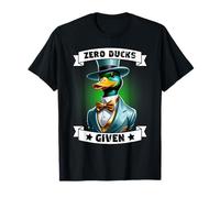 Zero Ducks Given - Divertida camiseta de pato elegante Camiseta