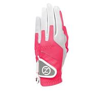 Zero Friction Guantes de Golf para Mujer, sintéticos, Ajuste de compresión, Talla única, Mujer, Color Rosa, tamaño Talla única