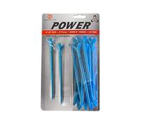 Zero Friction Power 4" Distance Golf tee, Cyan Blue 18 Pack Tees, Unisex, Azul Cian, Talla única