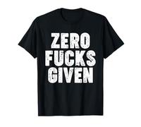 Zero Fucks Given Camiseta