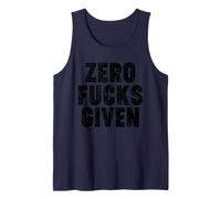 Zero Fucks Given Camiseta sin Mangas