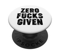 Zero Fucks Given PopSockets PopGrip Adhesivo