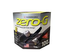 zero-G Manguera de jardín de vinilo de 5/8 pulgadas x 100 pies BLK