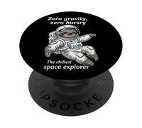 Zero Gravity Zero Hurrsy El Explorador Espacial más frío PopSockets PopGrip Adhesivo