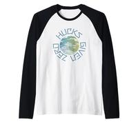 Zero Hucks le dio a IDGAH el camino de DiscTzu Camiseta Manga Raglan
