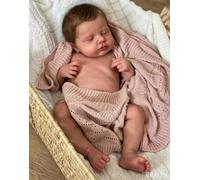 Zero Pam Bebe Reborn Cuerpo Complet,50 CM Muñecas Bebe Reborñ, Bebé Reborn Niña, Bebe Que Parece Real, Bebes Bébé Reborñ Cuerpo Completo con Accesorios