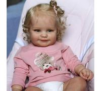 Zero Pam Bebe Reborn Niña 50CM Muñecas Reborn Silicona Cuerpo Completo Bebés Reborn Reales Bebe Reborn Realista Muñeco Recien Nacido Muñeco Niña Que Parecen De Verdad (Granja)