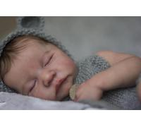 Zero Pam Bebe Reborn,Niña Reborn Realistas 49CM Muñeca,Bebe Reborn Cuerpo Entero Silicona, Realista Bebe Silicona,Real Muñecas para,Reborns Bebé Recién Nacido con Cuerpo de Vinilo Suave de la Vida