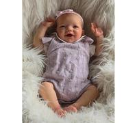 Zero Pam Bebe Reborn Niña Reborn Realistas 50 CM Muñecas Reborns Silicona Real Muñecas para Muñeca Bebe Blanda Reborns Baby Bebes Cuerpo Completo Silicona Bebé Recién Nacido con Muñeca Bebé