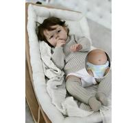 Zero Pam Bebe Reborn Niño Ojos Abiertos, 50CM Muñeca De Silicona Blandos Niño, Muñecas Reborn Realistas, Muñecos Bebe Recién Nacidos, Lavables Muñecas para Niños con Accesorios