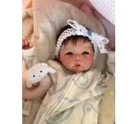 Zero Pam Bebe Reborn Reales 48cm Bebé Reborn De Silicona Muñecas Reborn Cuerpo Tela Bebe Reborn Recien Nacido Realista Muñeco Bebes Que Parecen De Verdad Ojos Abiertos