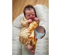 Zero Pam Bebe Reborn Silicona Cuerpo Completo, 48CM Muñeca Bebe Realistas Niña, Bebé Reborn Silicona, Muñeca Reborn Anatómicamente Correctas, Vinilo Cuerpo Completo Muñecas para Niñas 3+ Años