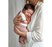 Zero Pam Bebe Reborn Vinilo Cuerpo Completo Niña-48CM Bebé Reborn para Niña | Piel 3D Bebes De Silicona con Pelo, Bebe Reborns Realista, Muñeca Reborns, Muñeca Realista con Accesorios