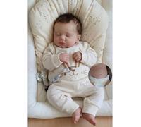 Zero Pam Muñeca realista de silicona Reborn de 20 pulgadas, 50 cm, muñeca realista de silicona de cuerpo completo, muñeca Bebe real anatómicamente correcta que se ve muñecas recién nacidas de la vida