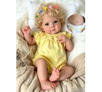 Zero Pam Muñecas Bebe Reborn Vinilo Cuerpo Completo, 48CM Bebe Reborn Niña | Muñecas Realistas Para Niñas con pelo que se puede lavar, Bebés De Silicona Como Personas Reales, Bebés Reborñ Reales