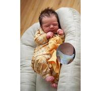 Zero Pam Muñecas de bebé Reborn, muñeca de bebé de silicona, muñecas de silicona de 19 pulgadas de cuerpo completo, bebés de la vida real, niña realista Reborn, muñeca realista que se ve real, niña