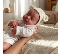 Zero Pam Muñecos De Bebé Reborn Realistas De Silicona De Cuerpo Completo 50 CM Muñecos Dormidos para Bebés Recién Nacidos De La Vida Real Bebés Pequeños Reborn De Silicona