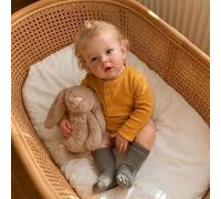 Zero pam Reborn Baby 50 cm Muñeca de bebé como real, muñeca reborn realista, con función, muñeca con cuerpo blando, de silicona completa, realista, con accesorios