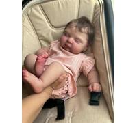 Zero Pam Reborn Babys Muñecas de silicona de cuerpo completo de 17 pulgadas, muñeca de bebé realista de silicona Muñecas Bebes de silicona Reales realistas para bebés de la vida real recién nacida