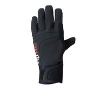 Zero RH+ Icx9174 930L, Storm Glove Unisex - Adulto, Negro/Rojo, L