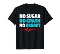 Zero Sugar Lifestyle Keto Control de glucosa bajo en carbohidratos Camiseta