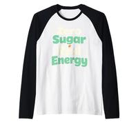 Zero Sugar Lifestyle Keto Control de glucosa bajo en carbohidratos Camiseta Manga Raglan