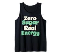 Zero Sugar Lifestyle Keto Control de glucosa bajo en carbohidratos Camiseta sin Mangas