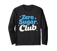 Zero Sugar Lifestyle Keto Control de glucosa bajo en carbohidratos Manga Larga
