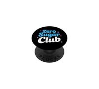 Zero Sugar Lifestyle Keto Control de glucosa bajo en carbohidratos PopSockets PopGrip Adhesivo