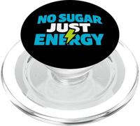 Zero Sugar Lifestyle Keto Control de glucosa bajo en carbohidratos PopSockets PopGrip para MagSafe
