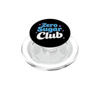 Zero Sugar Lifestyle Keto Control de glucosa bajo en carbohidratos PopSockets PopGrip para MagSafe