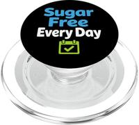 Zero Sugar Lifestyle Keto Control de glucosa bajo en carbohidratos PopSockets PopGrip para MagSafe