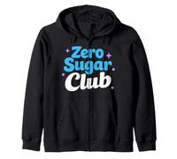Zero Sugar Lifestyle Keto Control de glucosa bajo en carbohidratos Sudadera con Capucha
