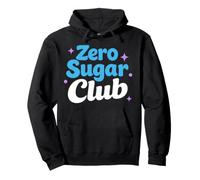 Zero Sugar Lifestyle Keto Control de glucosa bajo en carbohidratos Sudadera con Capucha