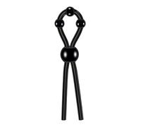 Zero Tolerance Ultimate Silicone Lasso Anillos para el pene Black 11,7 cm