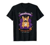Zero Woofs Given Frenchie Halloween Divertido diseño de Perro Camiseta