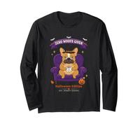 Zero Woofs Given Frenchie Halloween Divertido diseño de Perro Manga Larga