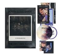 Zerobaseone - 1st Mini ALBUM [YOUTH IN THE SHADE] (YOUTH Ver.)Artbook +CD-R & Envelope +Selfie Photocard +Photo Frame Set +Layer Card +Sticker Pack +Zerose Coaster +Folded Poster +9 Extra Photocards