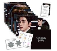 ZEROBASEONE - 2nd Mini Album [MELTING POINT] (DIGIPACK - RANDOM Ver.) Out Cover + Booklet + CD-R + Sticker + Photo Card + The Star Ornament + Stand + 1 Extra Photocard
