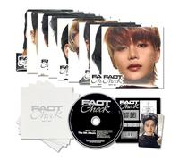 zerobaseone - NCT 127-5th Album [Fact Check] (Exhibit Ver. - Aleatorio) Cubierta de póster + póster + CD-R + postal + tarjeta fotográfica + calcomanía + 2 insignias de pin + 4 tarjetas fotográficas adicionales