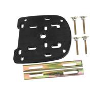 Zerodeko 1 Juego Accesorios de presión de Placa Inferior baúl de Coche Trompa Trasero Montar Hardware de la Caja del Maletero de la Motocicleta Accesorios de Montaje de alforjas páginas