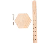 Zerodeko 1 Juego Estante de Almacenamiento de halcones confitados de Madera Expositor de piruletas Soporte para Palos de golosinas Puesto de piruletas de Madera Puesto de Dulces de Fiesta